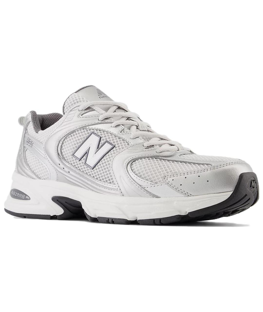 NEW BALANCE Серые кроссовки, фото 3