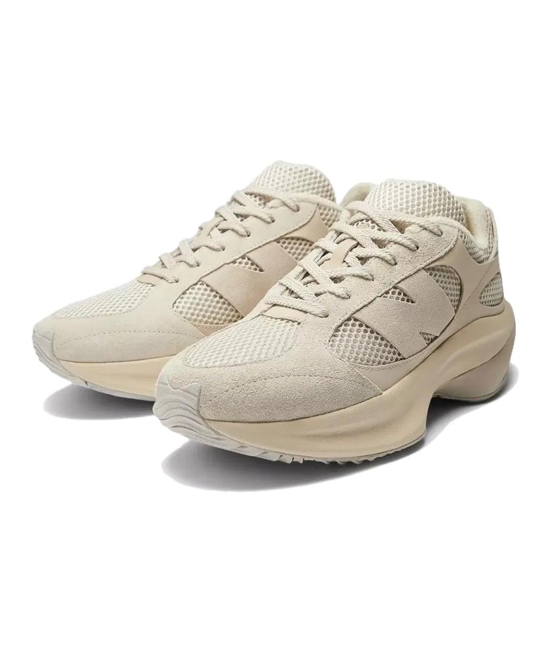 NEW BALANCE Бежевые низкие кроссовки / кеды, фото 3