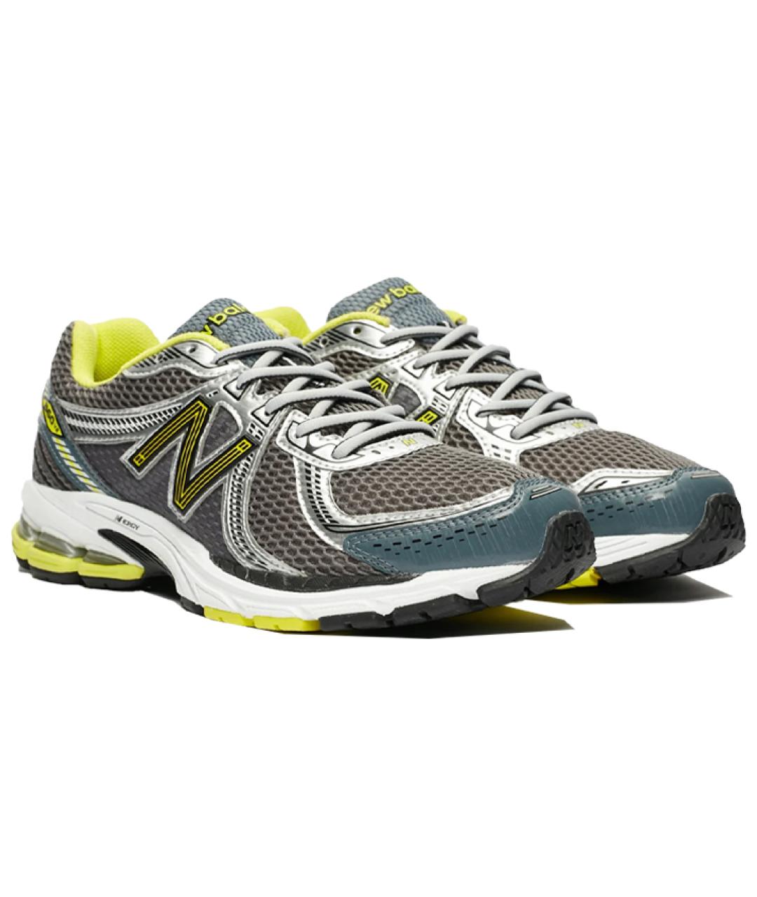 NEW BALANCE Серые кроссовки, фото 3