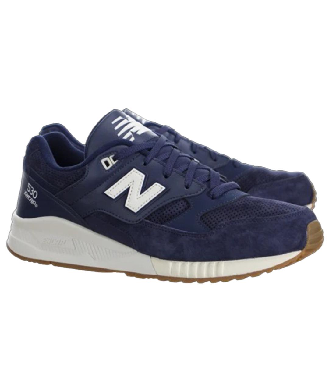 NEW BALANCE Темно-синие кроссовки, фото 3