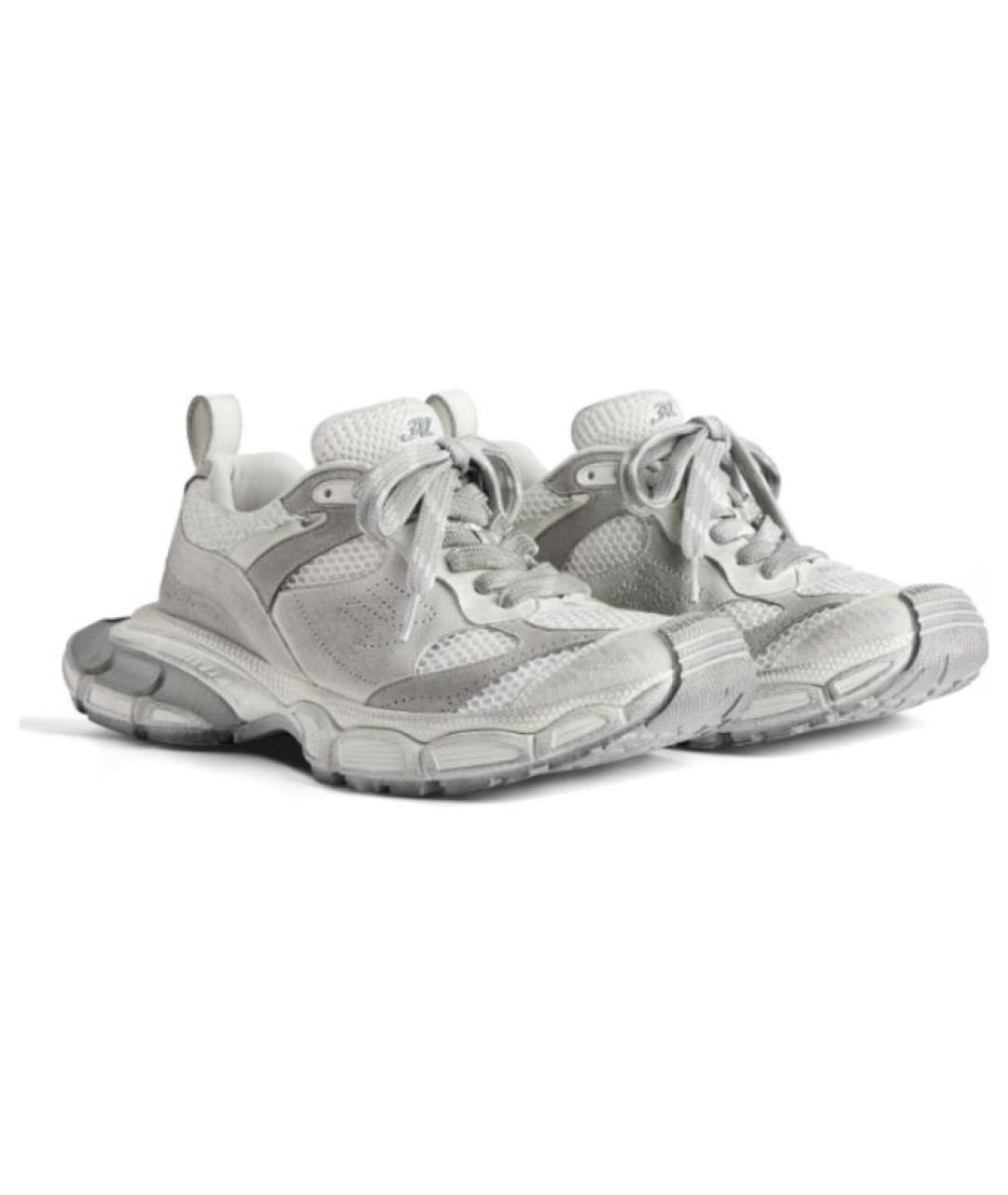 BALENCIAGA Серые кроссовки, фото 4