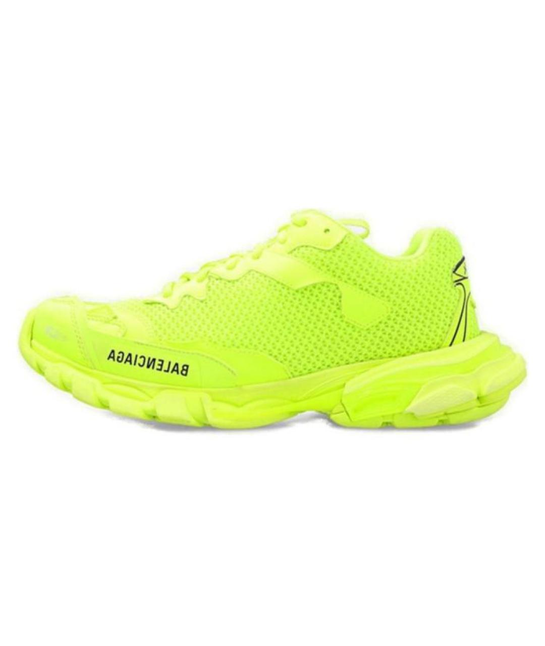 BALENCIAGA Желтые кроссовки, фото 2