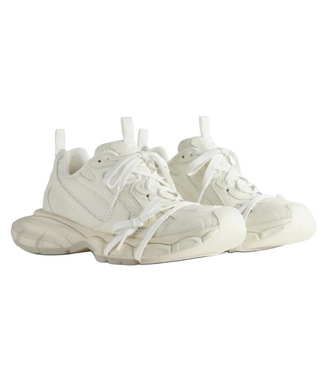 BALENCIAGA Белые кроссовки, фото 3