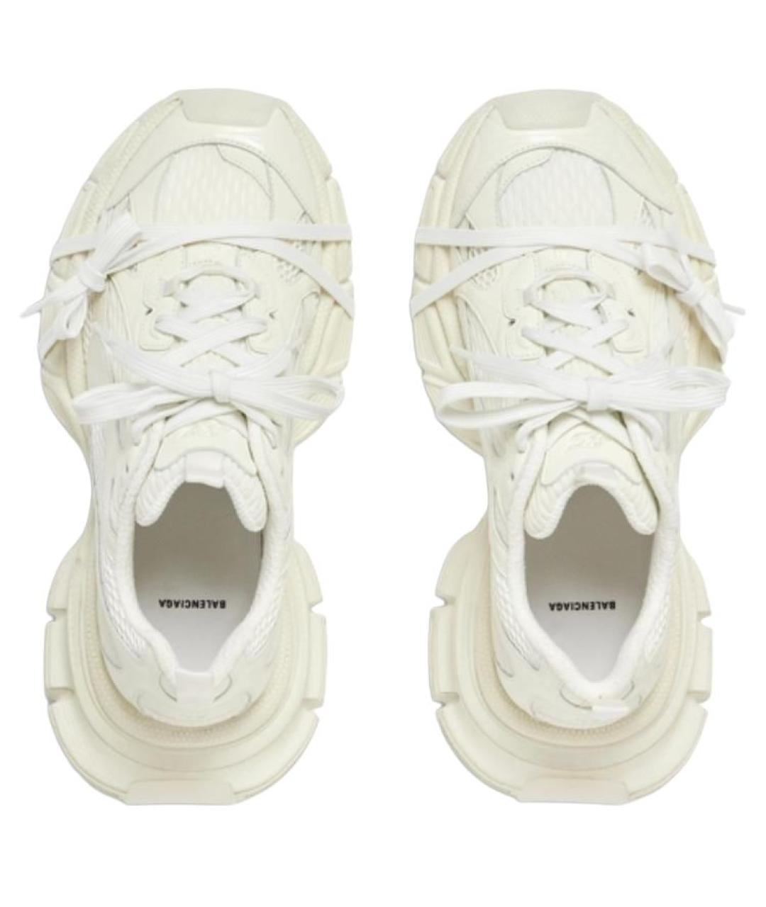 BALENCIAGA Белые кроссовки, фото 5