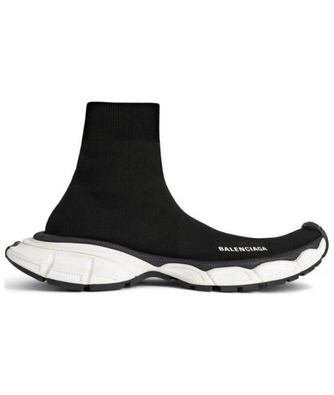 BALENCIAGA Черные низкие кроссовки / кеды, фото 1