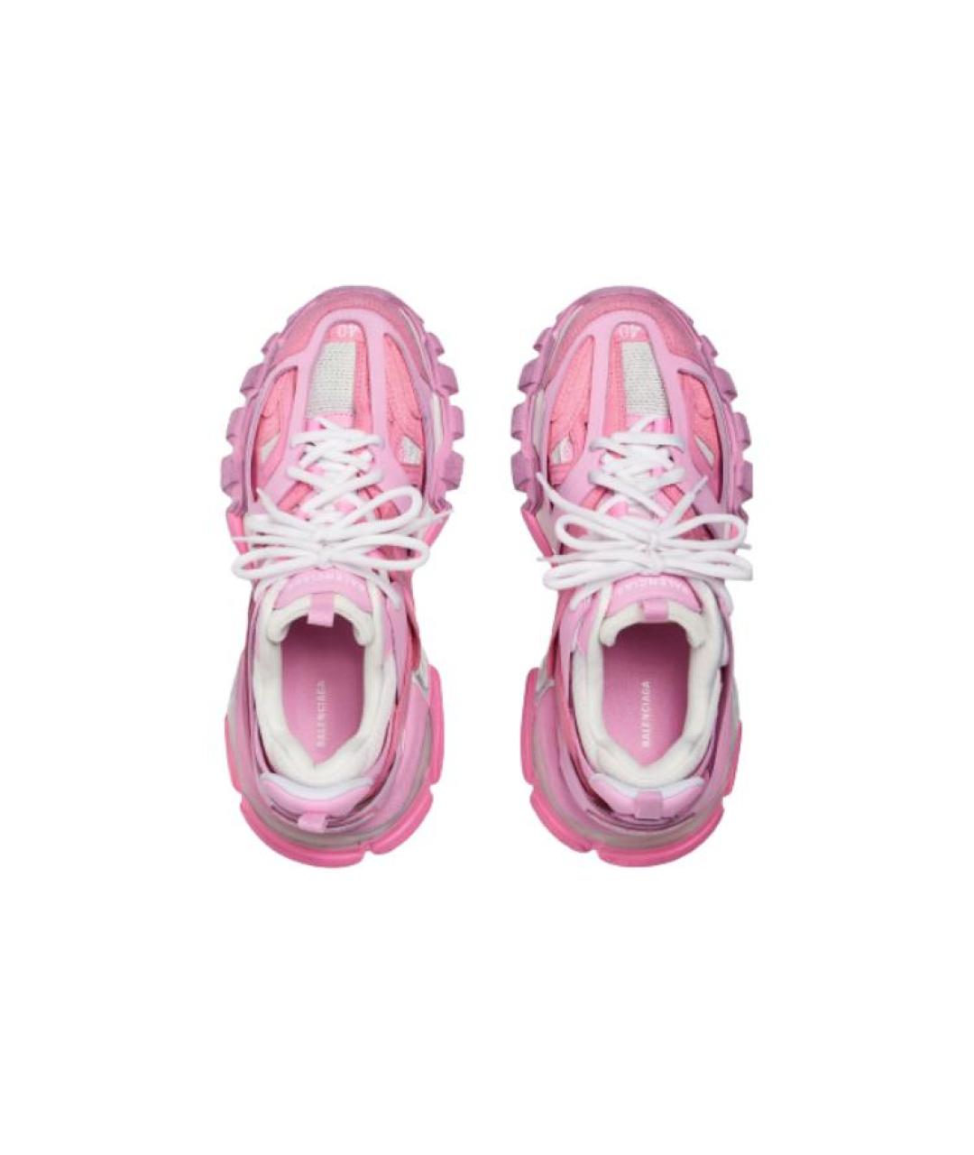 BALENCIAGA Розовые кроссовки, фото 4