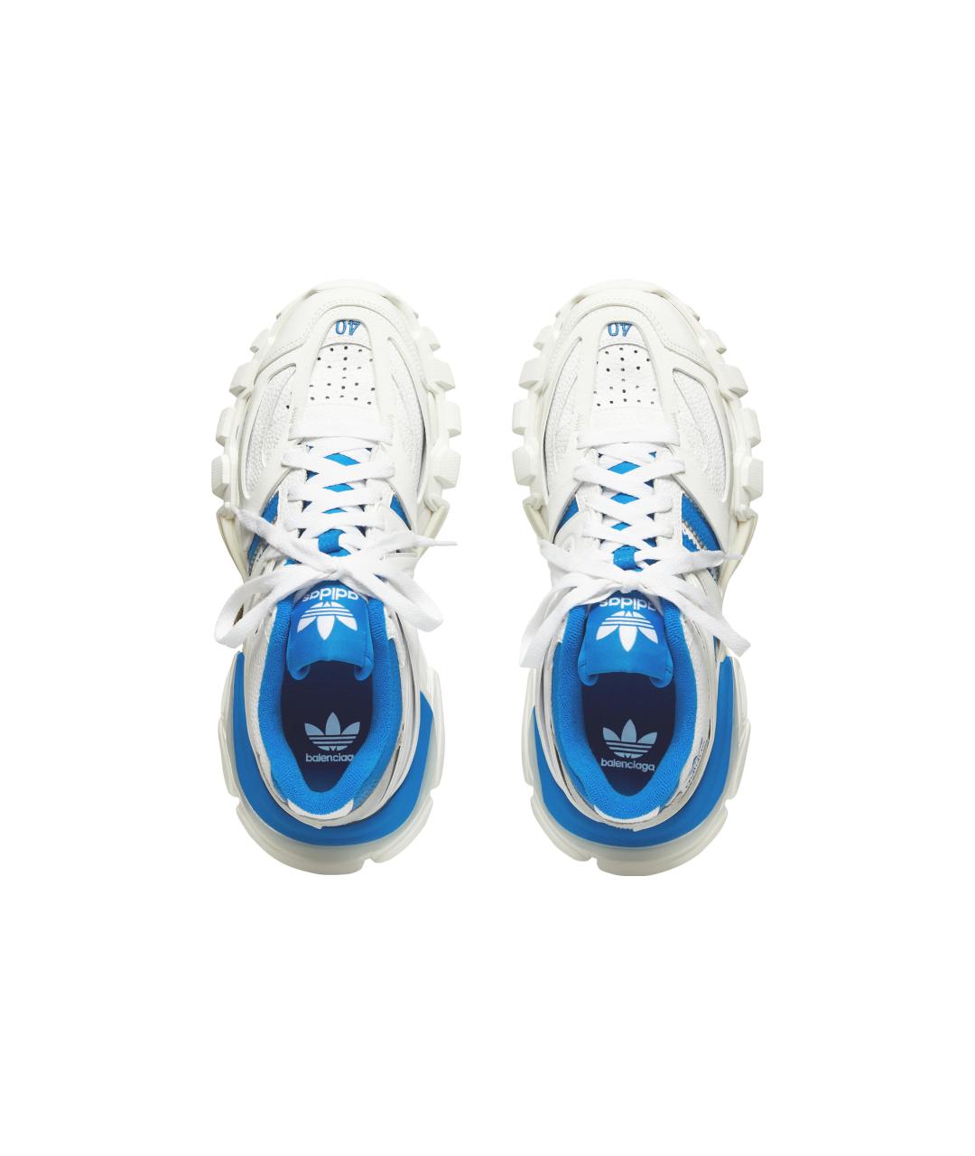 BALENCIAGA Белые кроссовки, фото 2