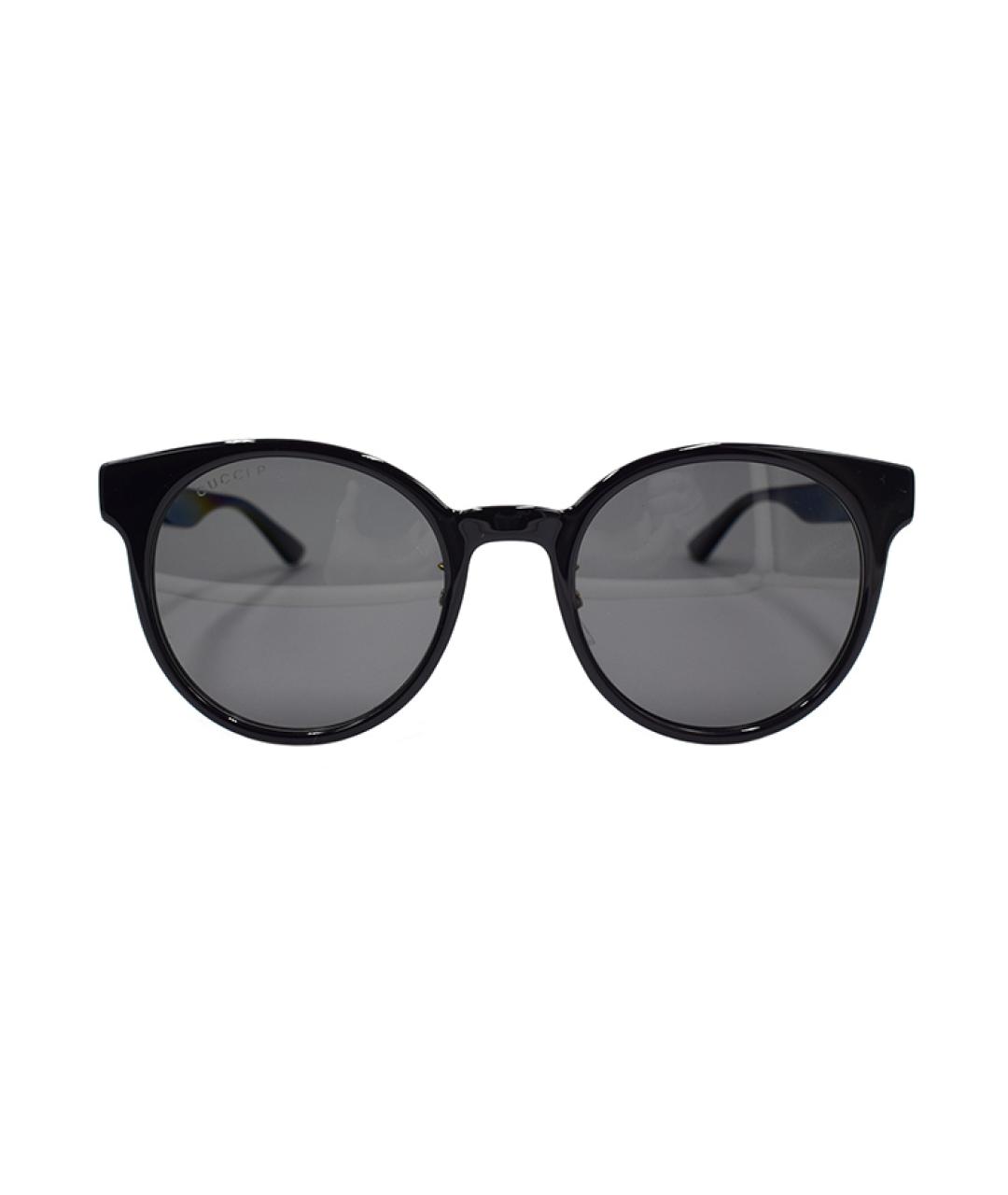 GUCCI Черные пластиковые солнцезащитные очки, фото 2
