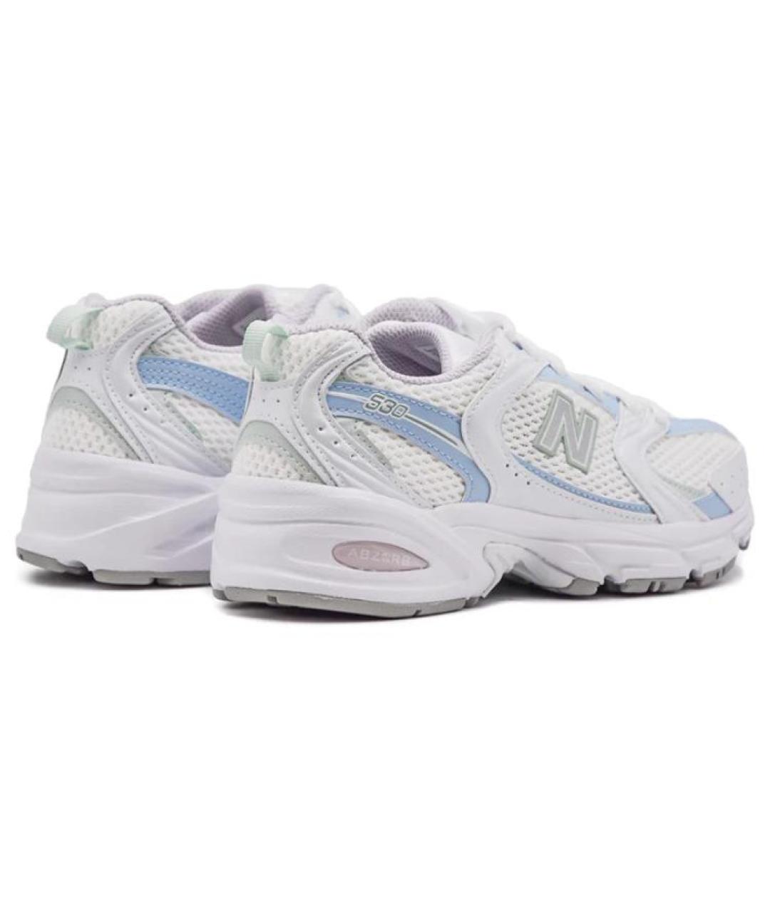 NEW BALANCE Белые кроссовки, фото 4