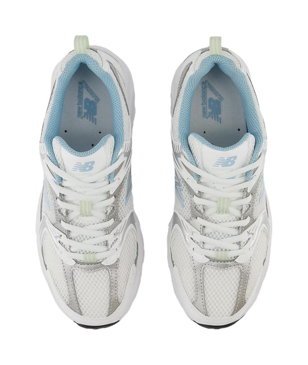 NEW BALANCE Белые кроссовки, фото 4