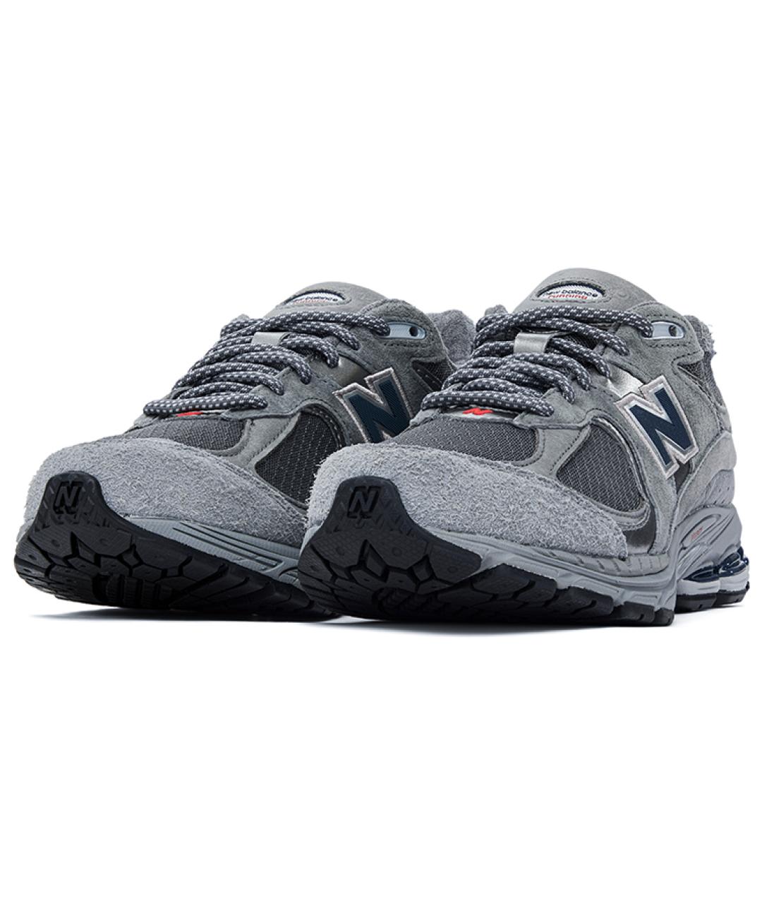 NEW BALANCE Серые кроссовки, фото 3
