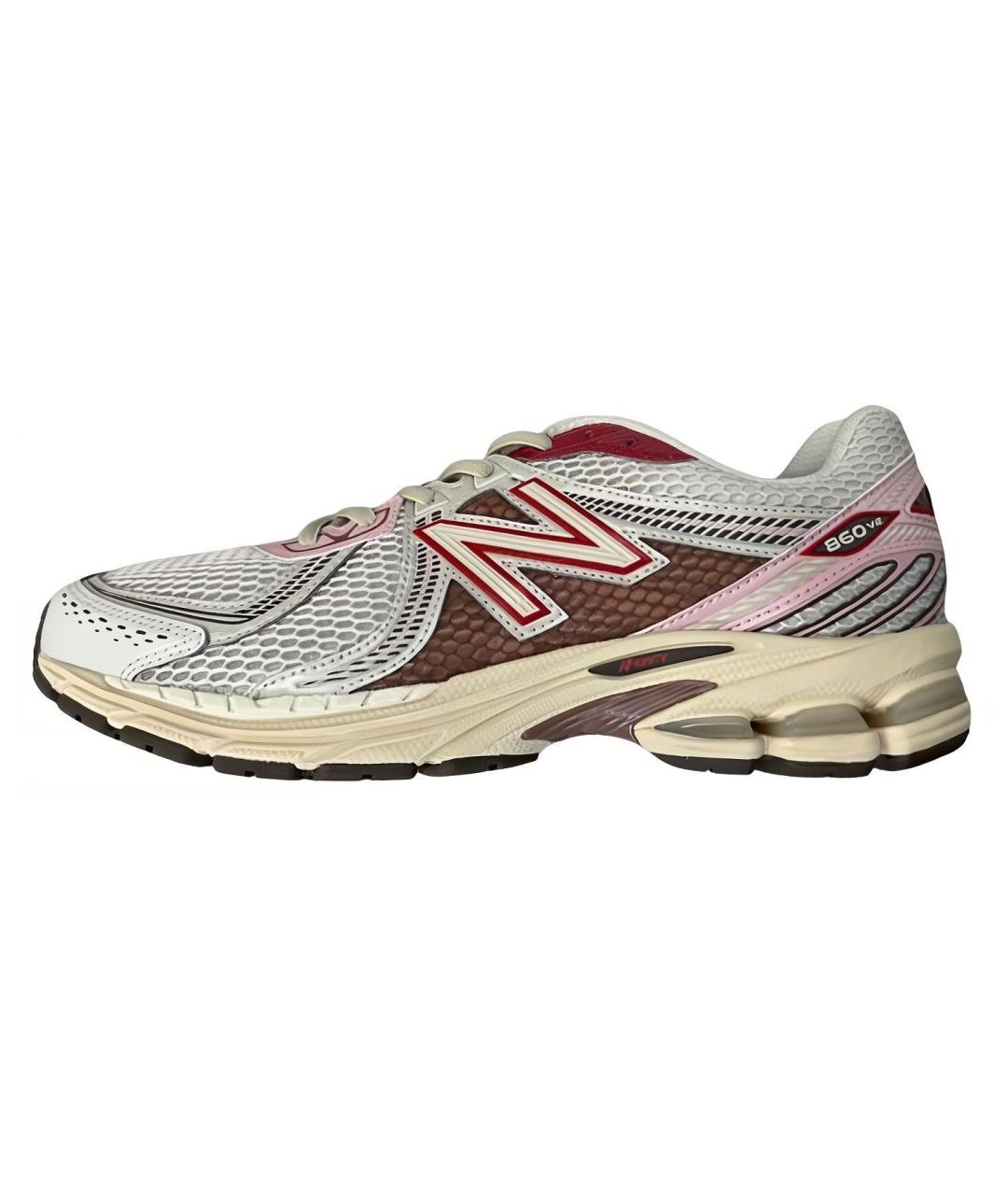 NEW BALANCE Белые низкие кроссовки / кеды, фото 2