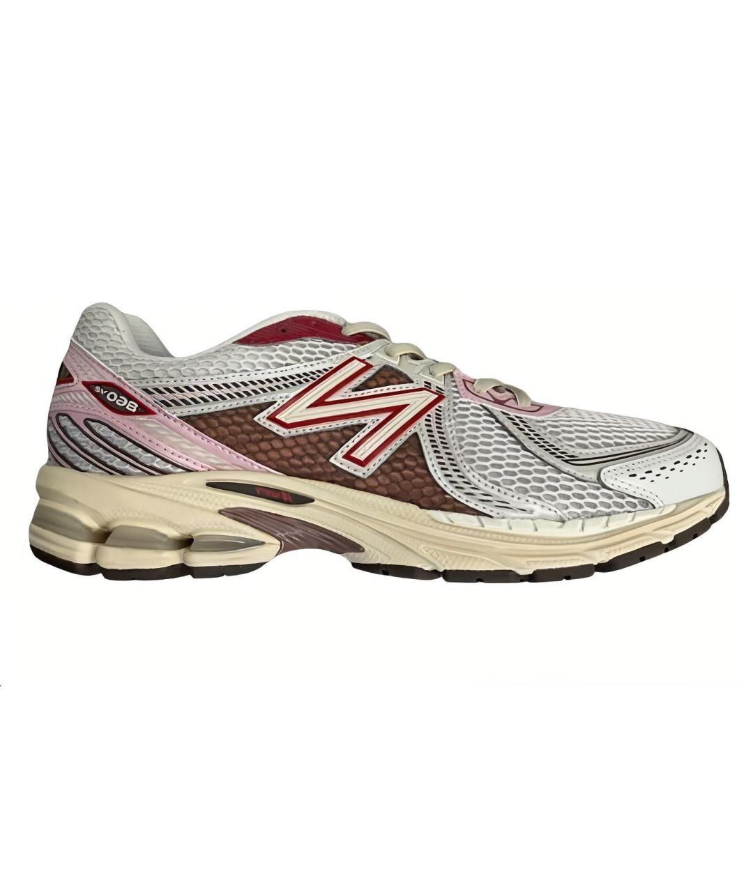 NEW BALANCE Белые низкие кроссовки / кеды, фото 1
