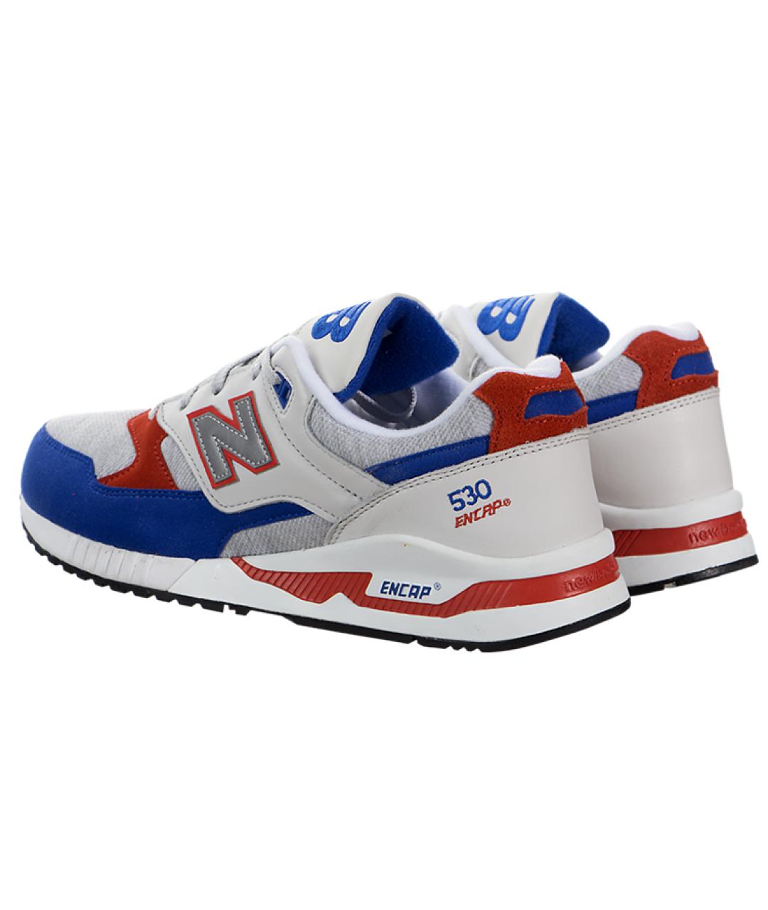NEW BALANCE Белые низкие кроссовки / кеды, фото 4