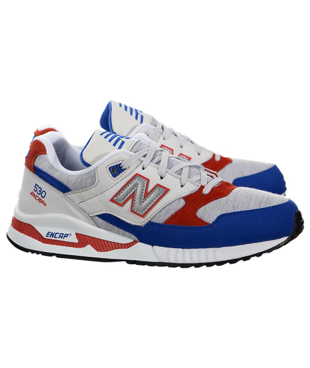 NEW BALANCE Белые низкие кроссовки / кеды, фото 3