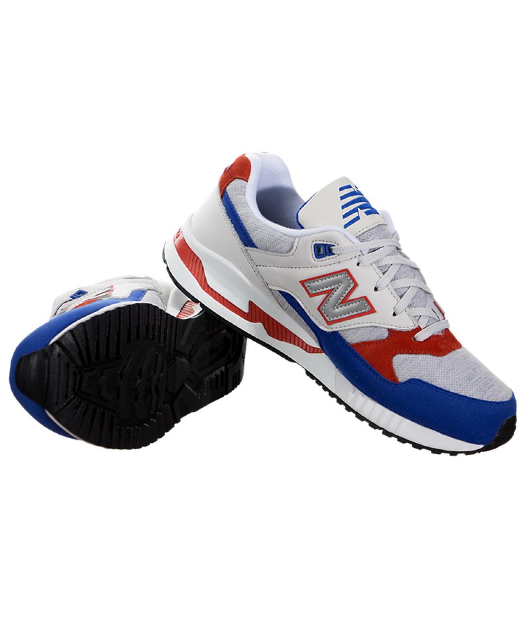 NEW BALANCE Белые низкие кроссовки / кеды, фото 5