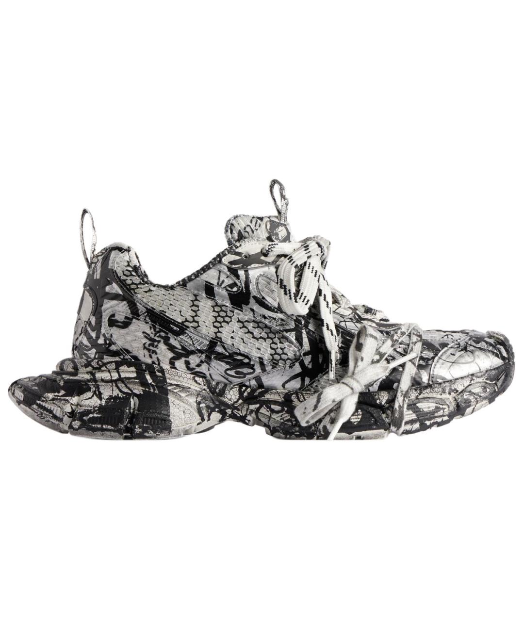 BALENCIAGA Серые кроссовки, фото 1