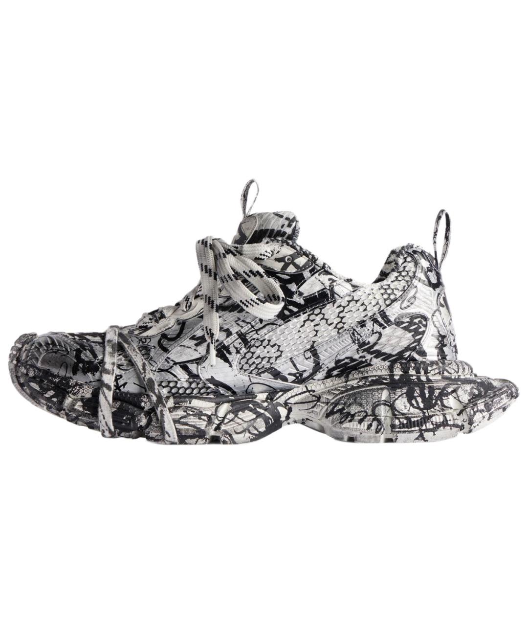 BALENCIAGA Серые кроссовки, фото 2