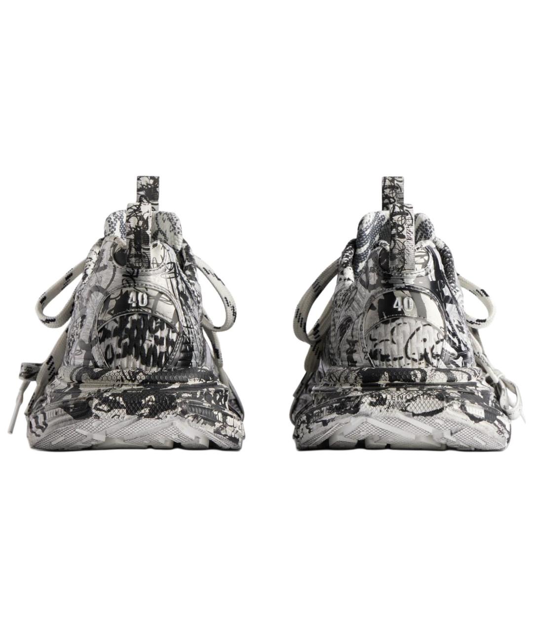 BALENCIAGA Серые кроссовки, фото 6