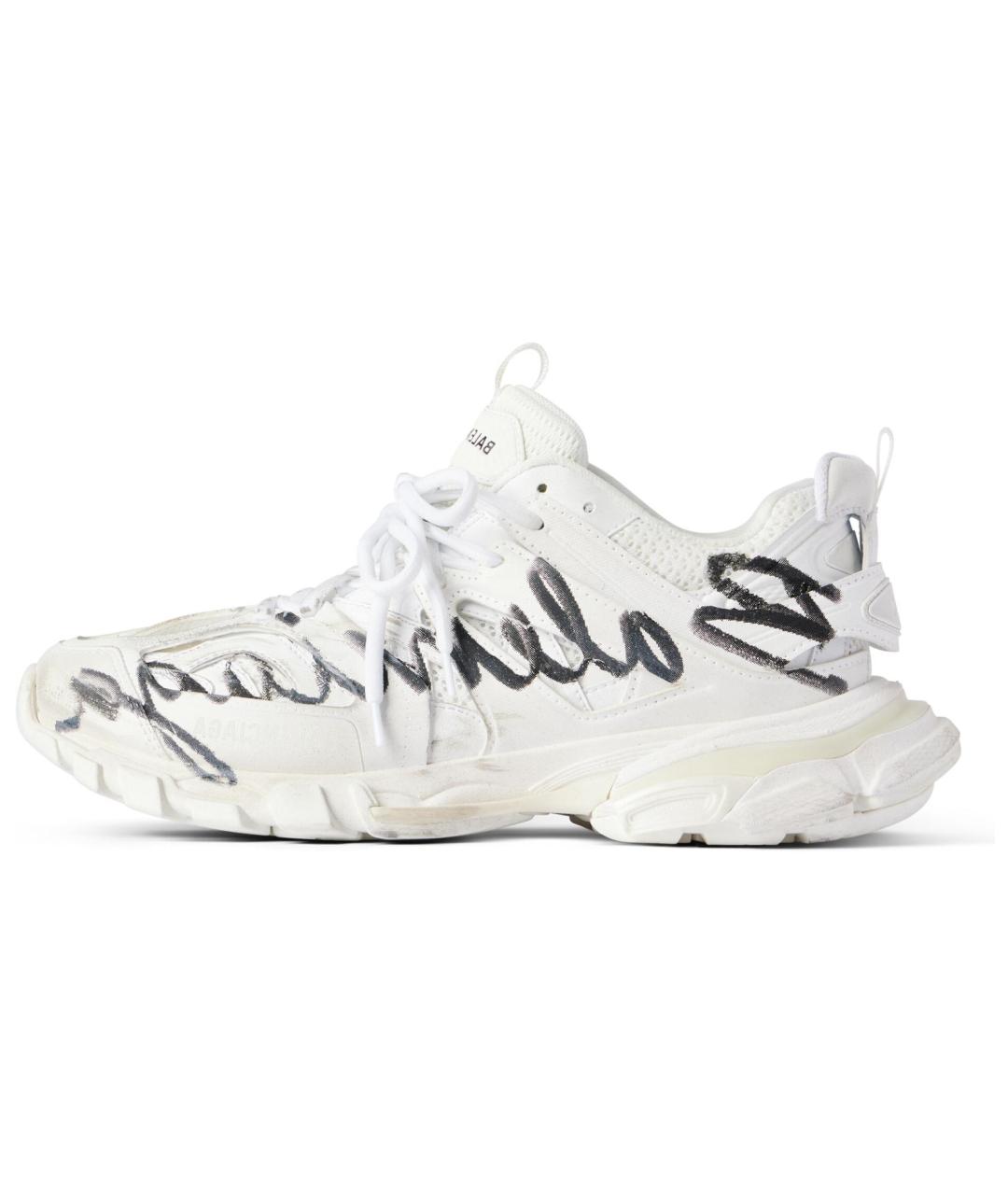 BALENCIAGA Белые кроссовки, фото 2