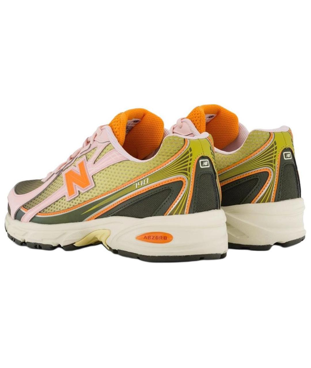 NEW BALANCE Зеленые кроссовки, фото 4