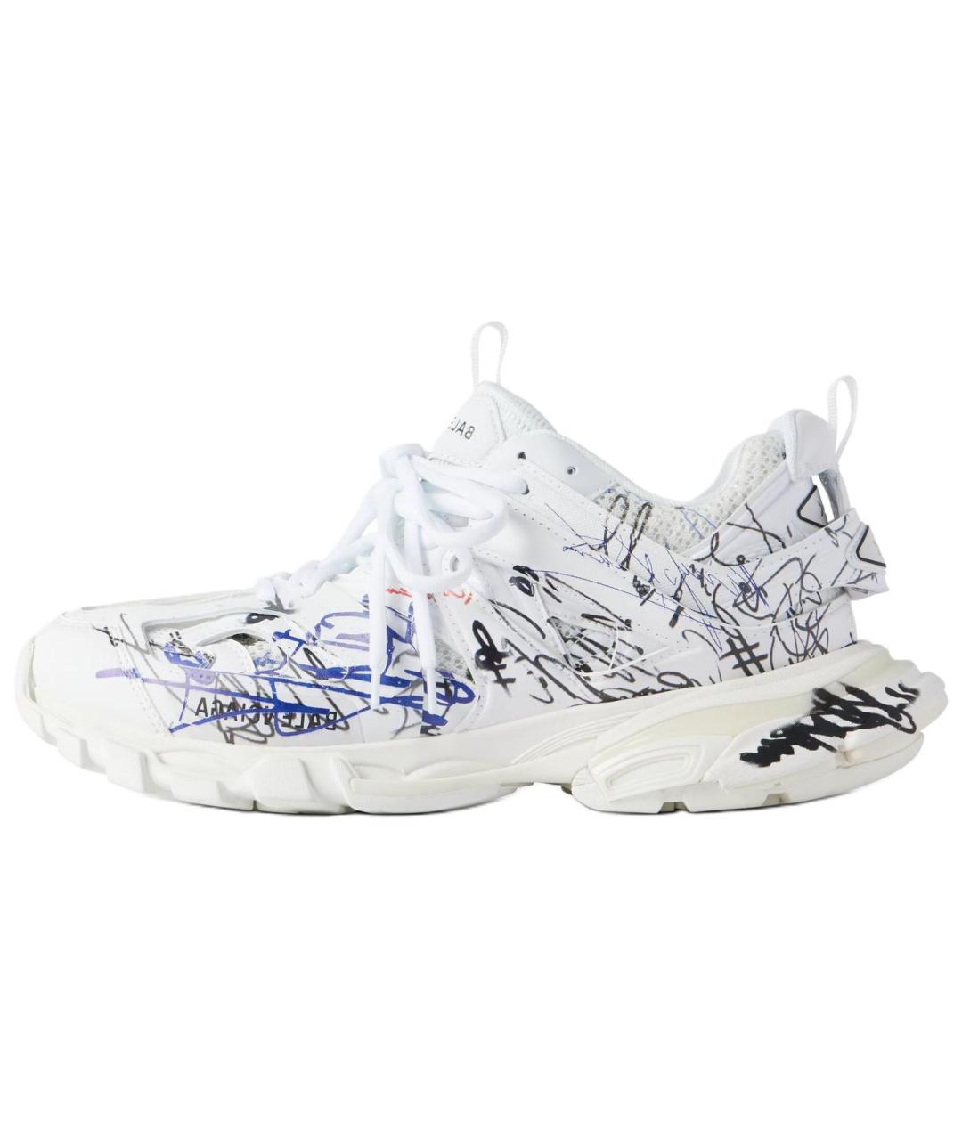 BALENCIAGA Белые кроссовки, фото 2
