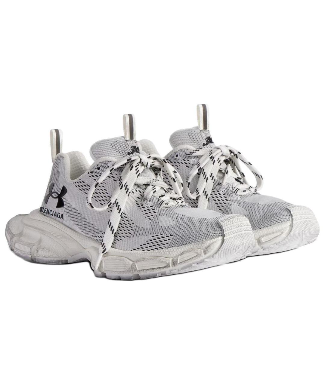 BALENCIAGA Белые кроссовки, фото 4