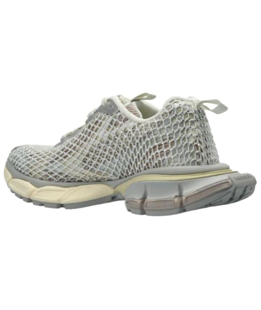 BALENCIAGA Серые кроссовки, фото 4