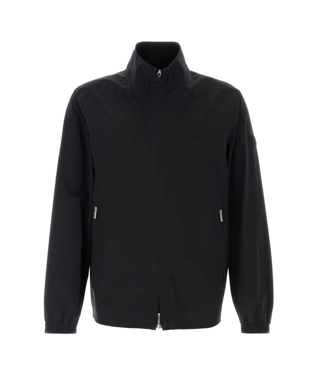 MONCLER Черная полиамидовая куртка, фото 1