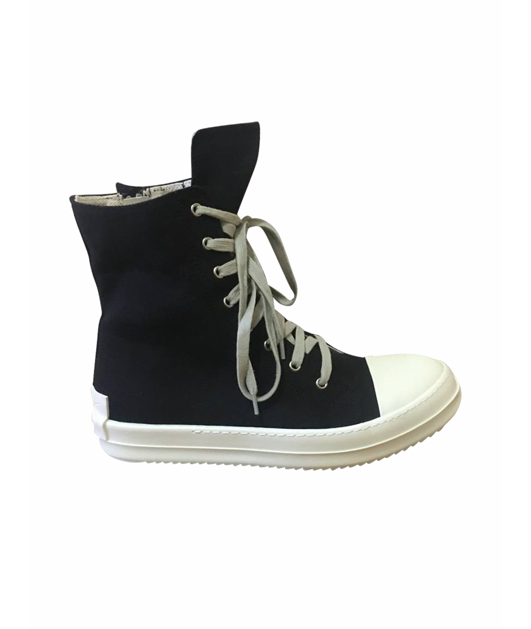 RICK OWENS DRKSHDW Черные высокие кроссовки / кеды, фото 1