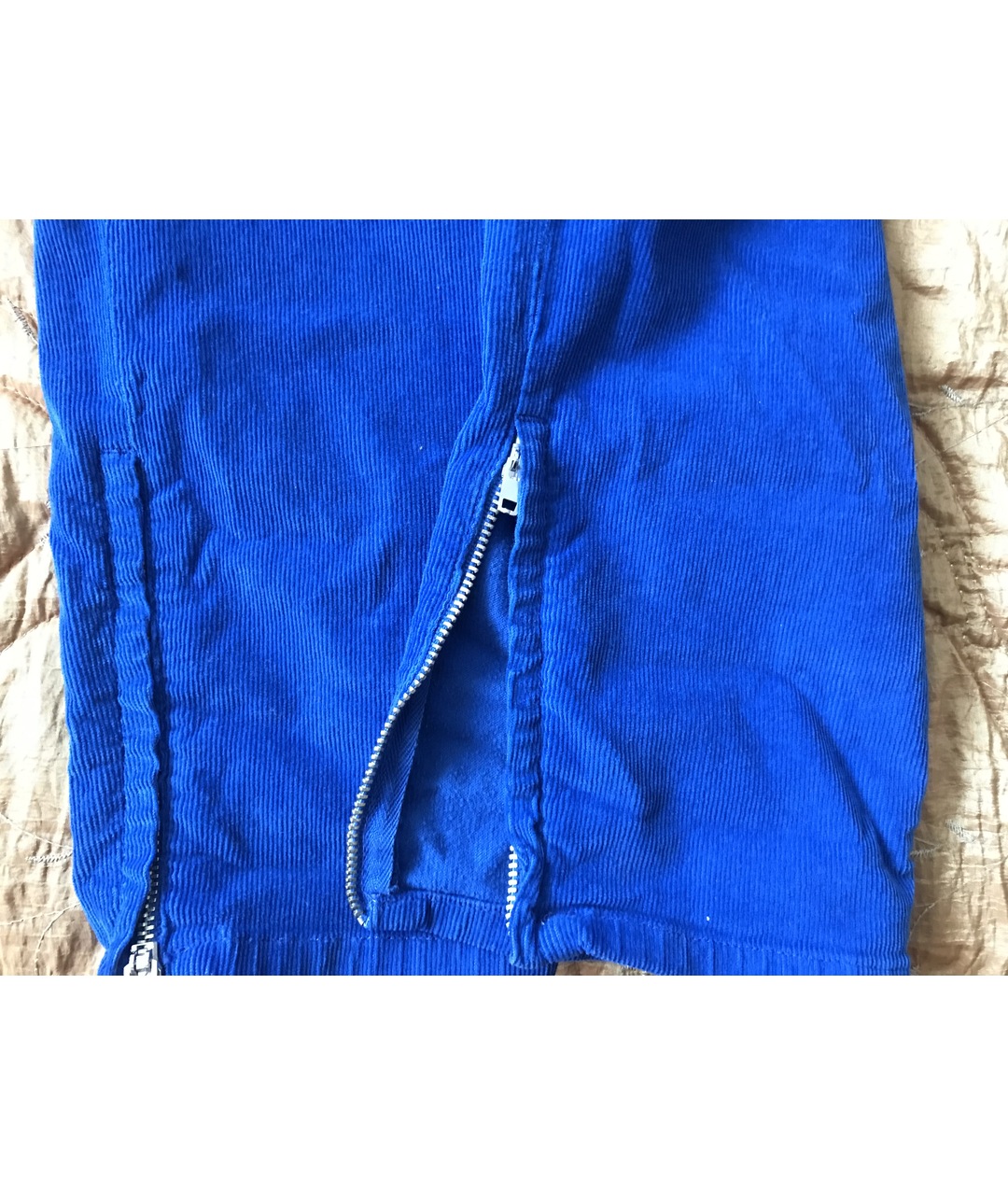 SPORT MAX CODE Синие хлопковые джинсы слим, фото 5