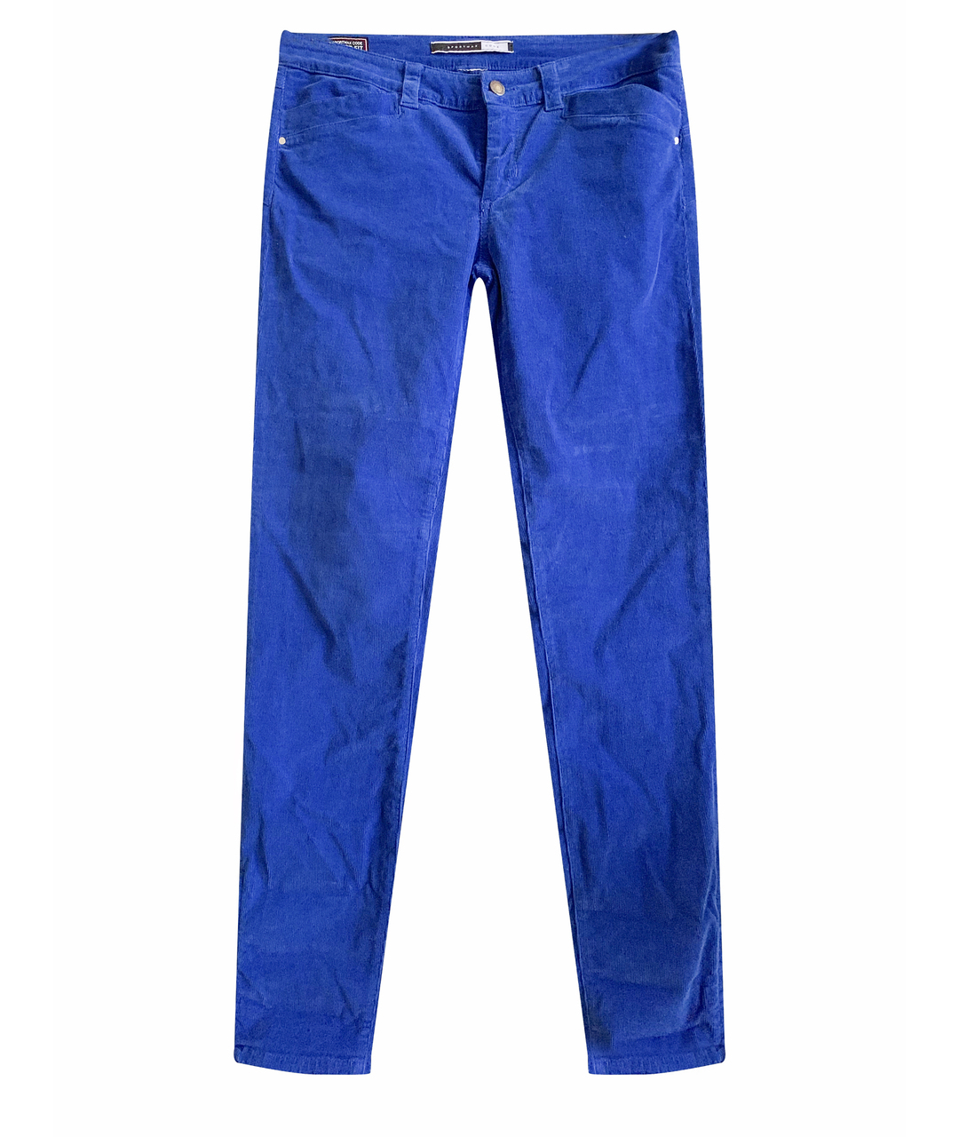 SPORT MAX CODE Синие хлопковые джинсы слим, фото 1