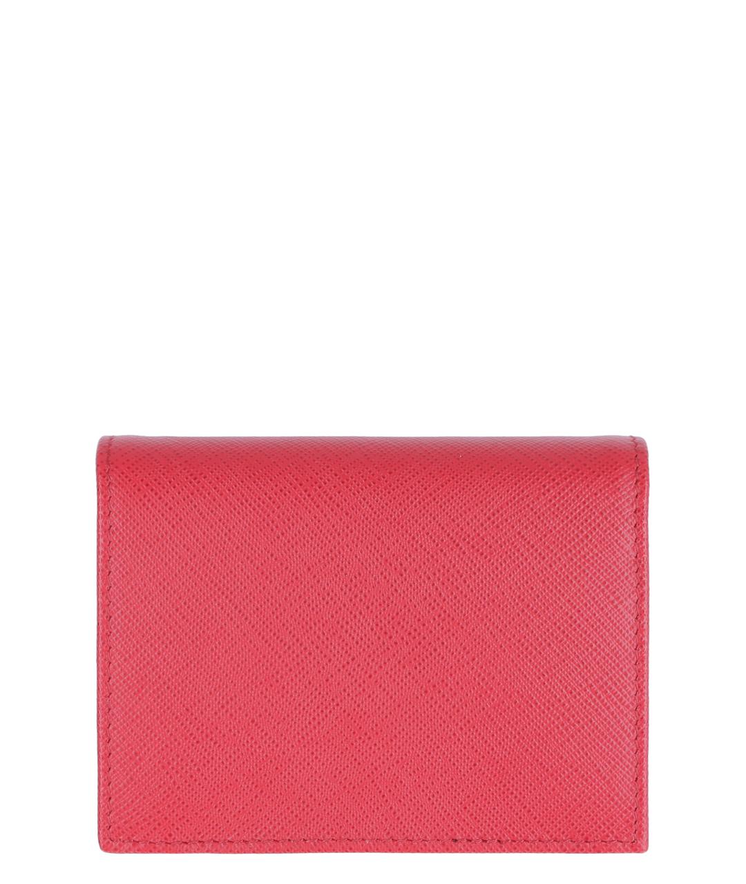 PRADA Розовый кожаный кошелек, фото 2