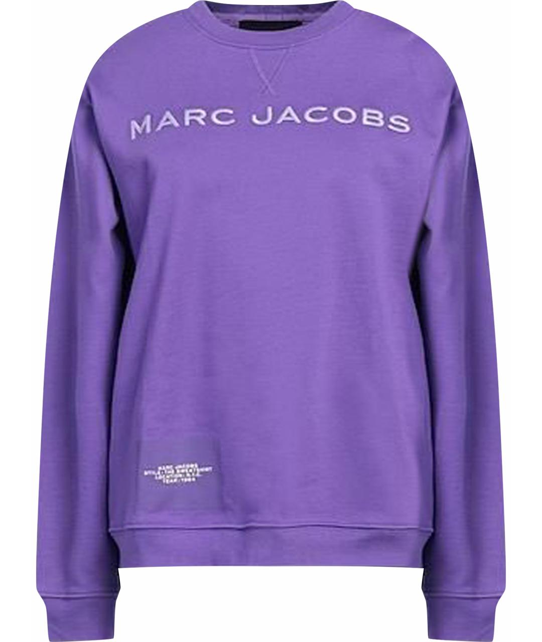 MARC JACOBS Фиолетовый хлопковый джемпер / свитер, фото 1