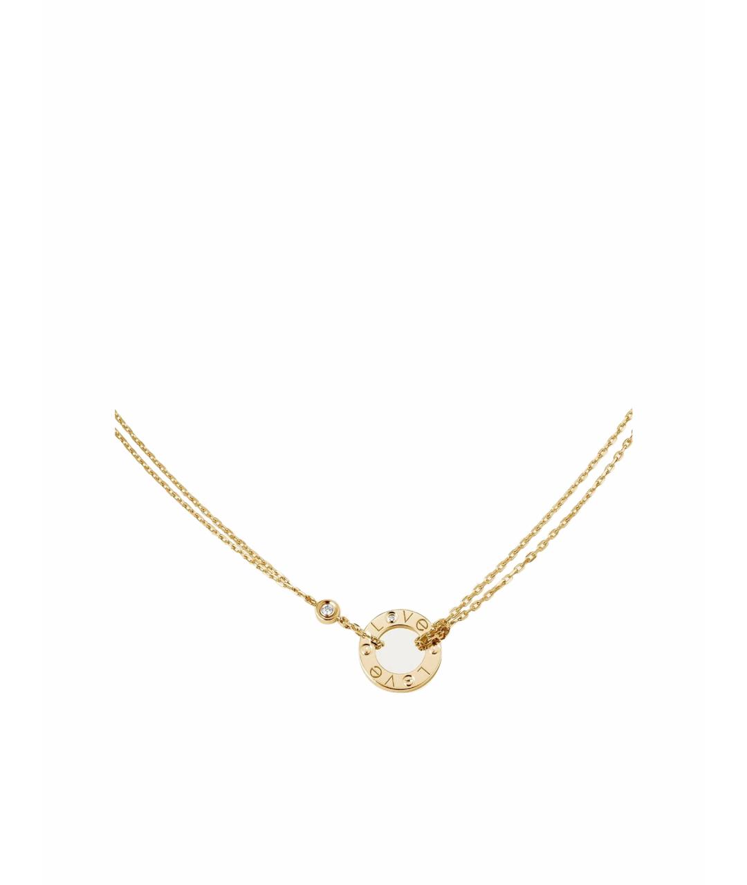 CARTIER Золотая подвеска из желтого золота, фото 1