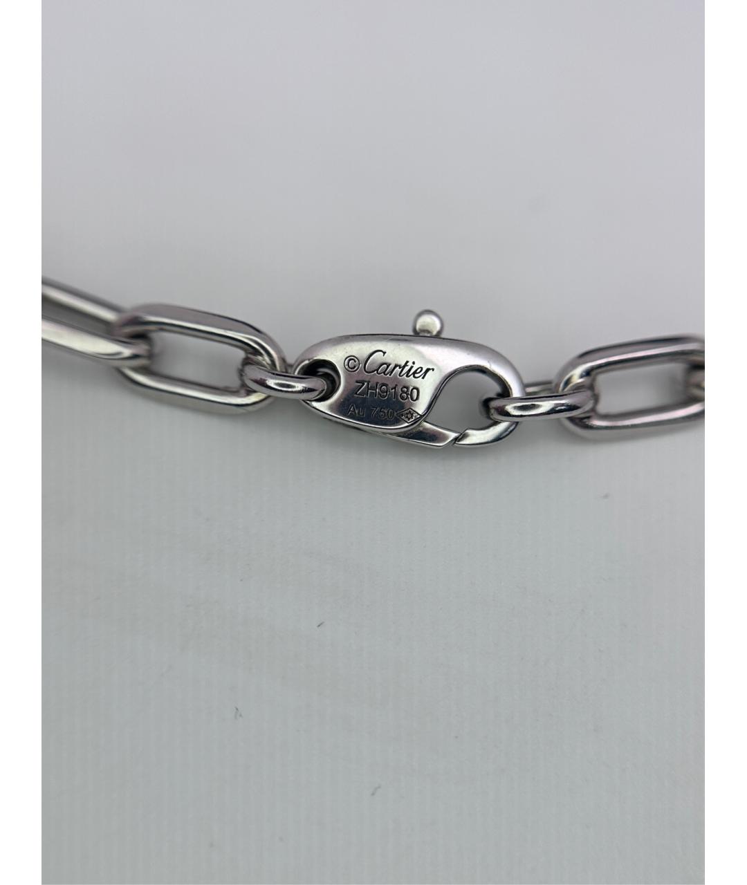 CARTIER Серебряная цепочка из белого золота, фото 8