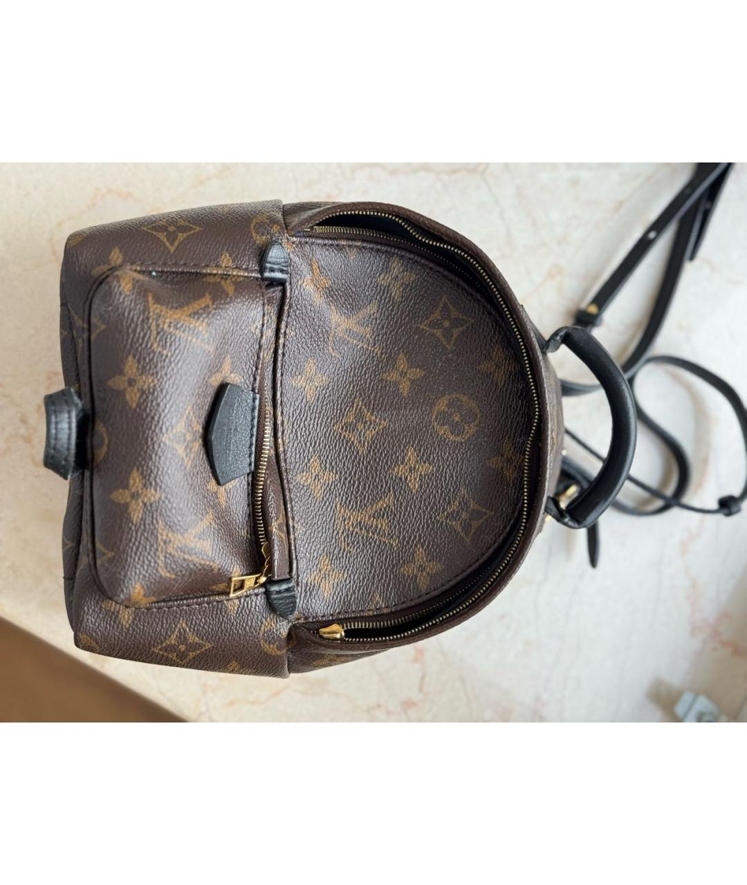LOUIS VUITTON Коричневый рюкзак, фото 5