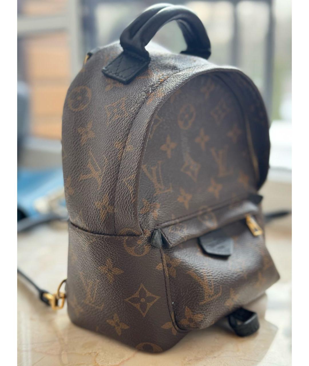 LOUIS VUITTON Коричневый рюкзак, фото 2