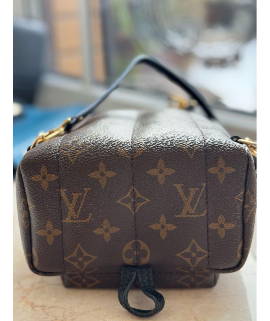 LOUIS VUITTON Коричневый рюкзак, фото 7