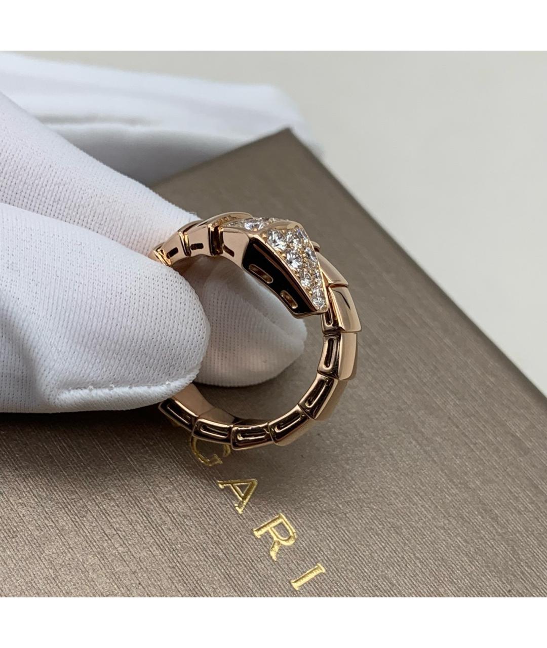 BVLGARI Золотое кольцо из розового золота, фото 3