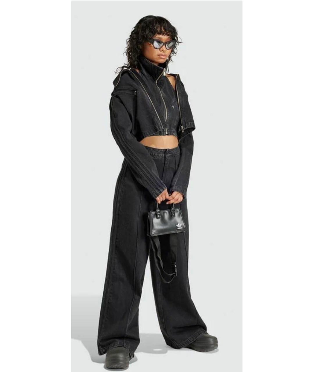 ADIDAS Черная деним куртка, фото 8