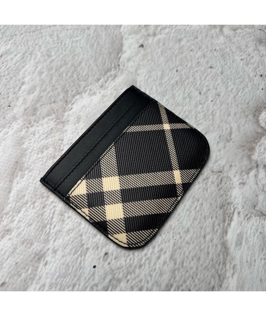 BURBERRY Черный кардхолдер, фото 3
