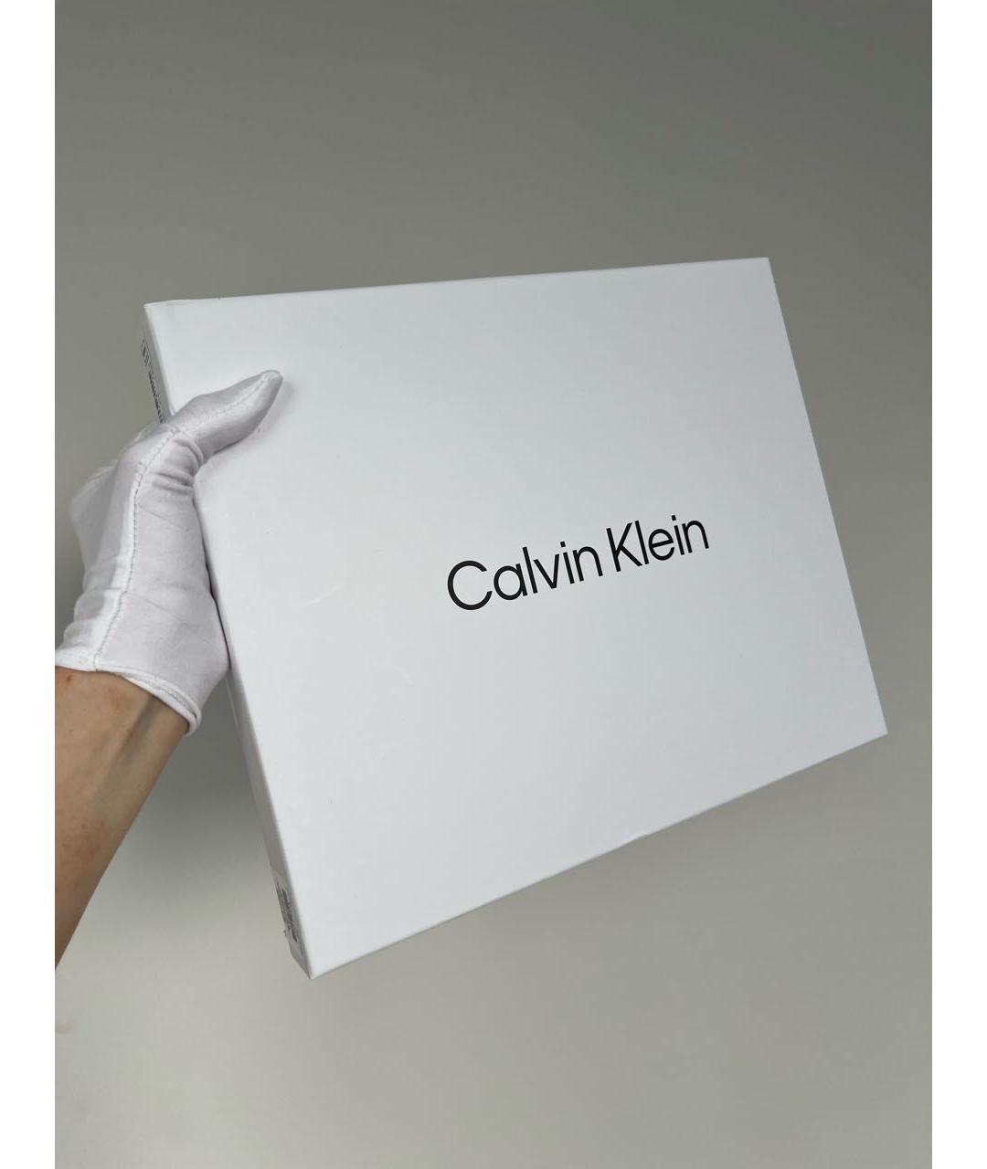 CALVIN KLEIN Серая синтетическая шапка, фото 4