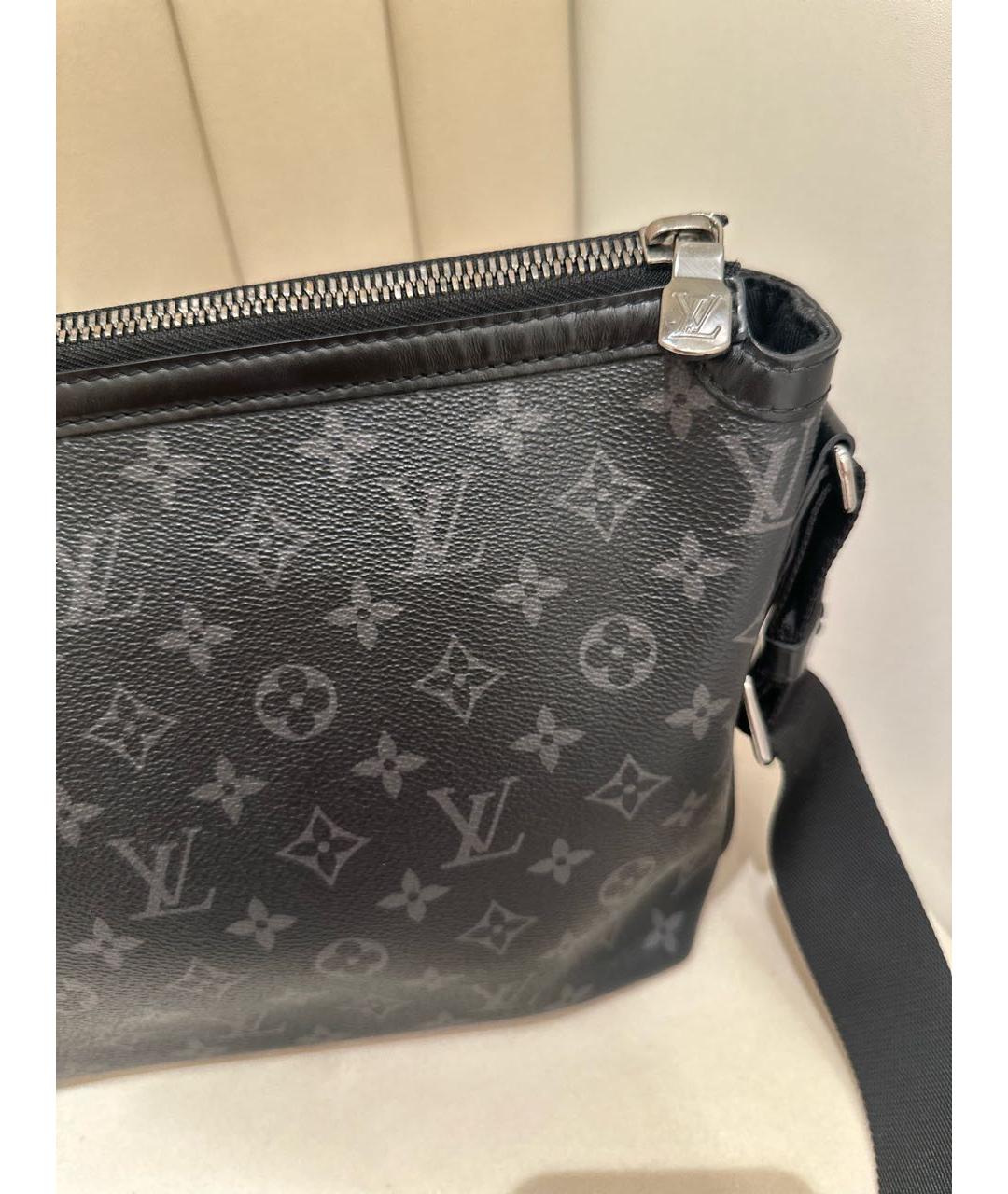 LOUIS VUITTON Черная сумка на плечо, фото 2