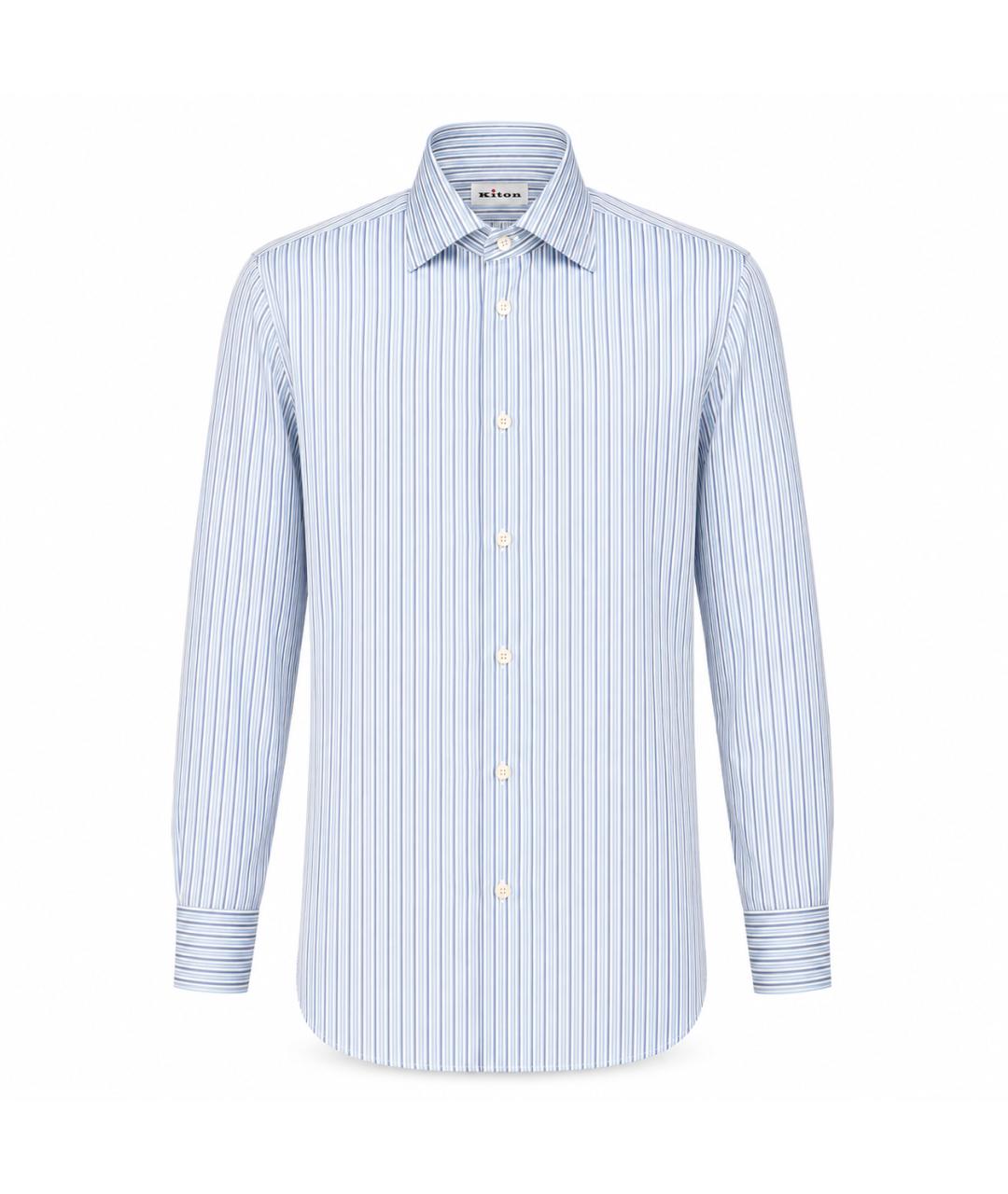 KITON Мульти хлопковая классическая рубашка, фото 1