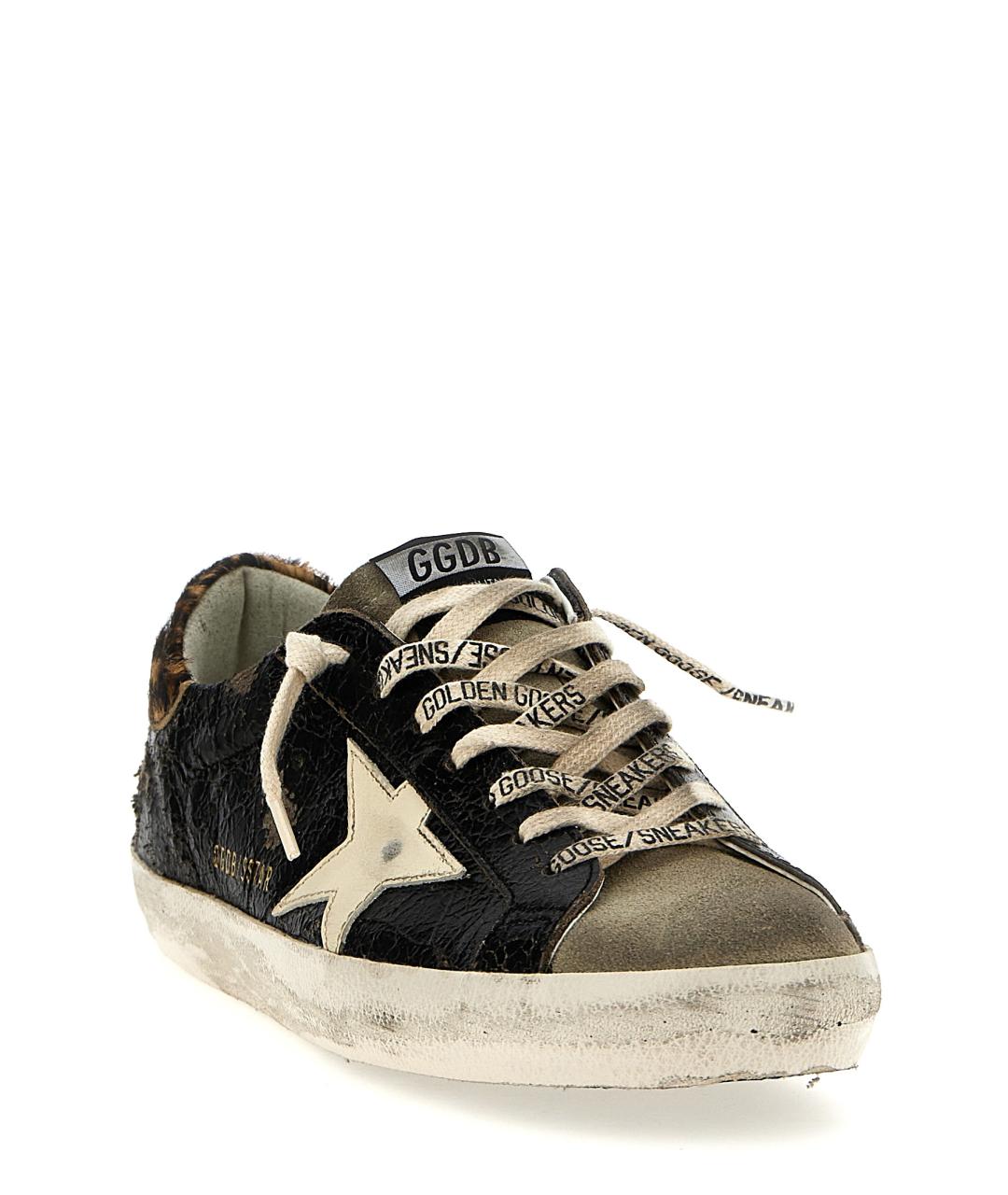 GOLDEN GOOSE DELUXE BRAND Мульти кожаные низкие кроссовки / кеды, фото 2