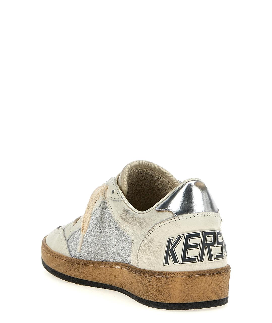 GOLDEN GOOSE DELUXE BRAND Мульти кожаные кеды, фото 4