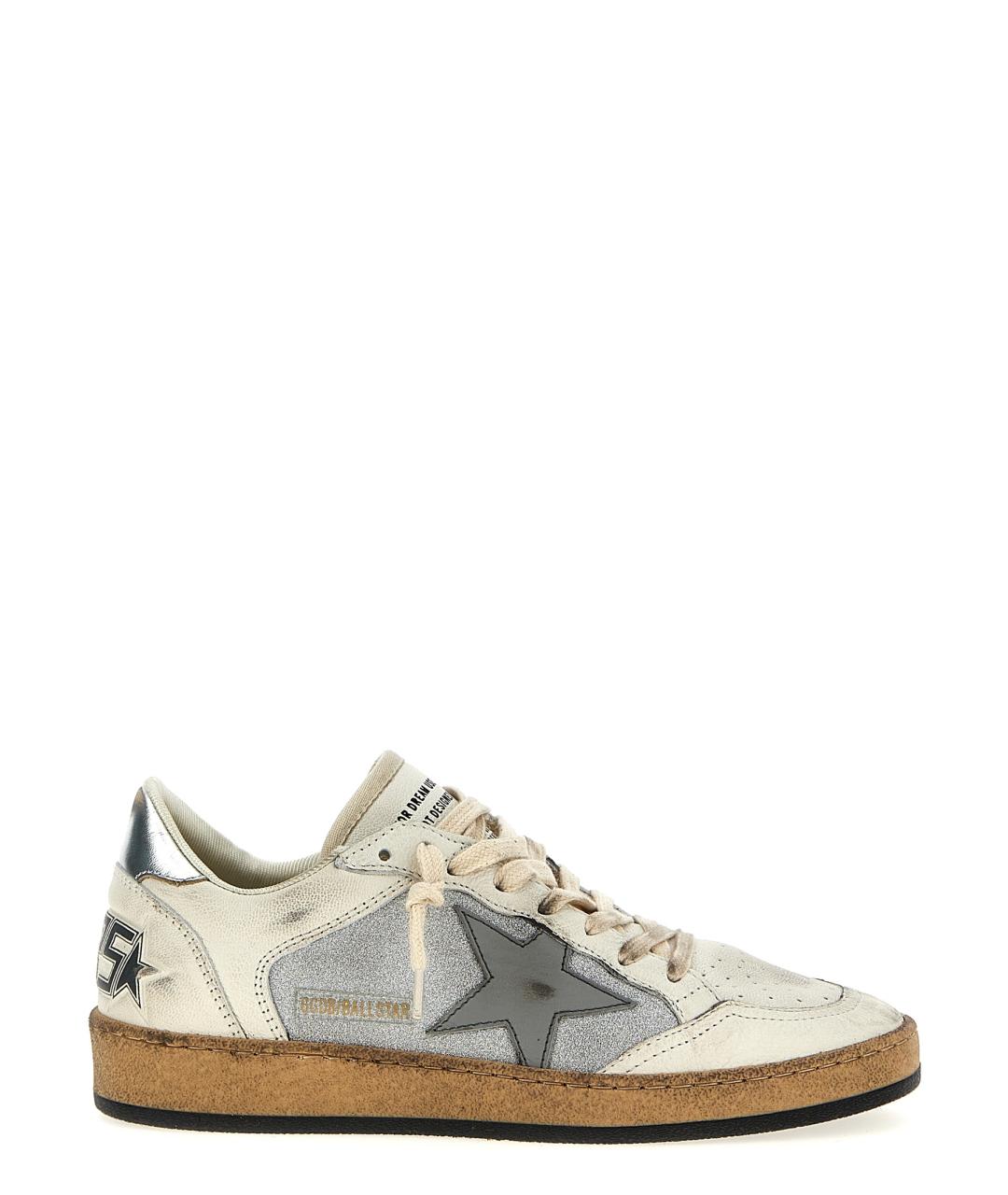 GOLDEN GOOSE DELUXE BRAND Мульти кожаные кеды, фото 1