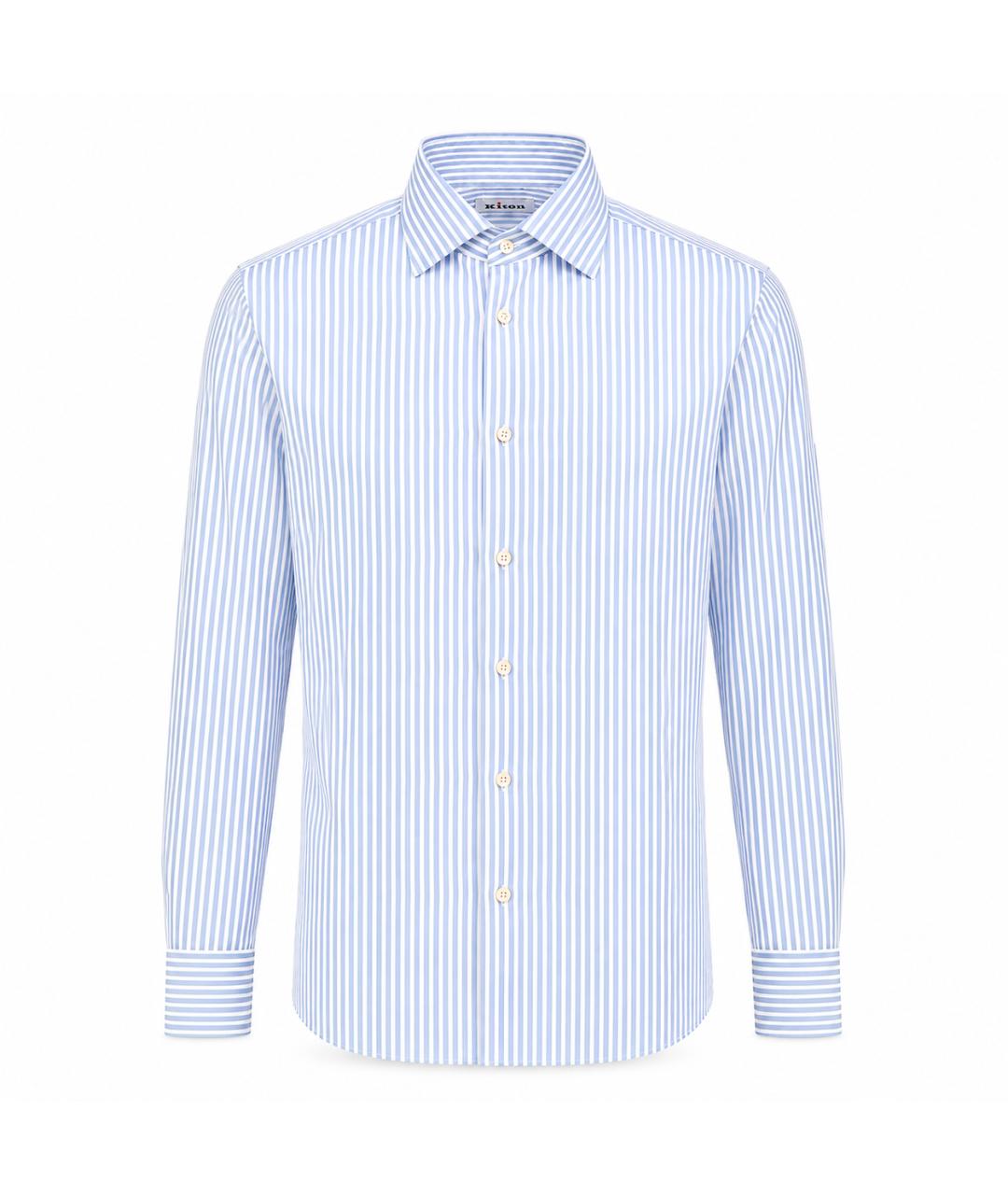 KITON Мульти хлопковая классическая рубашка, фото 1
