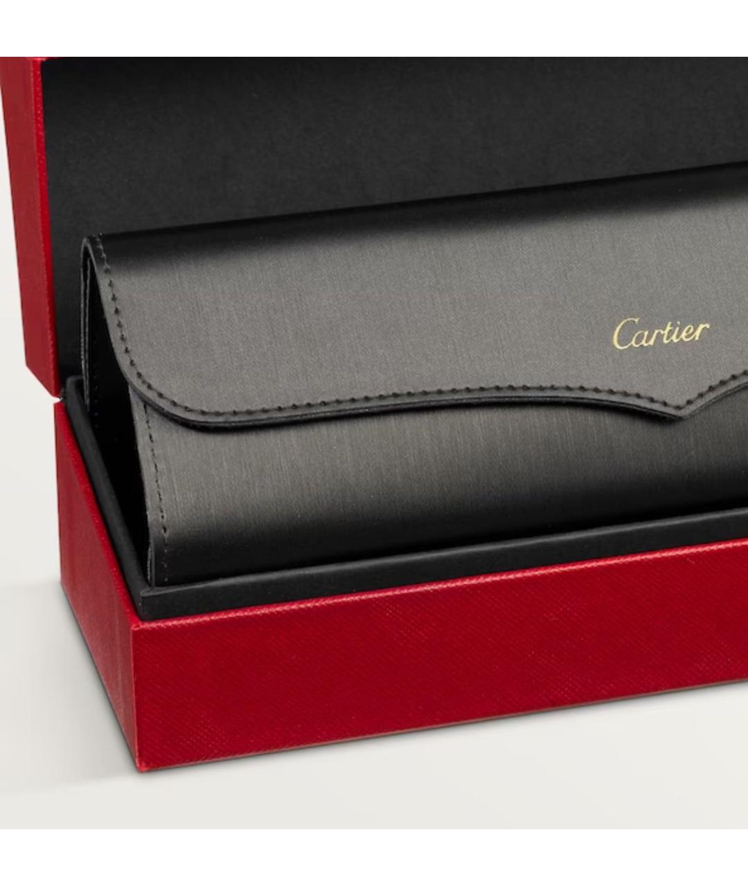 CARTIER Золотые солнцезащитные очки, фото 5